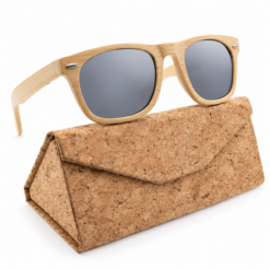 GAFAS CLIP MADERA POLARIZADAS NEGRO-2008