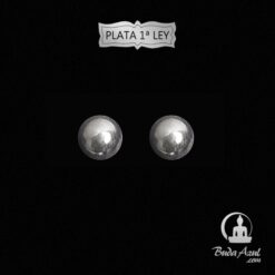 Pendientes Plata de Ley 925  bola 290