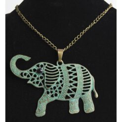 COLGANTE METAL CON CADENA MOD. 1 ELEFANTE - Imagen 3