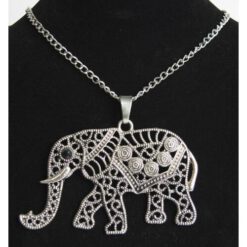 COLGANTE METAL CON CADENA MOD. 2 ELEFANTE - Imagen 3