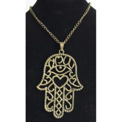 COLGANTE METAL CON CADENA MOD. 1 MANO - Imagen 3