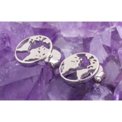 Pendientes Plata de Ley 925 MUNDO PLANETA REF. 390 - Imagen 3
