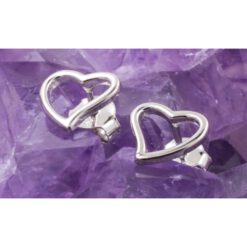 Pendientes Plata de Ley 925 CORAZON REF. 290 - Imagen 3