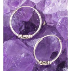 Argollas Plata de Ley 925 16 mm CELTA MOD2 REF. 190 - Imagen 3