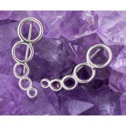Pendientes Plata de Ley 925 CIRCULOS REF. 590 - Imagen 3
