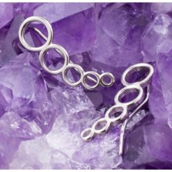 Pendientes Plata de Ley 925 CIRCULOS REF. 590 - Imagen 4