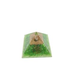 PIRAMIDE ORGONITA 75 MM PERIDOTO - Imagen 3