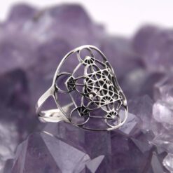 Anillo Plata de Ley 925  METATRON Plata de Ley REF 690 - Imagen 5