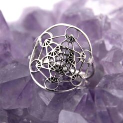 Anillo Plata de Ley 925  METATRON Plata de Ley REF 690 - Imagen 6
