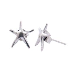 Pendientes ESTRELLA DE MAR Plata de Ley 925 REF 200 - Imagen 3