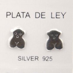 Pendiente OSO Plata de Ley 925 REF 200 - Imagen 3