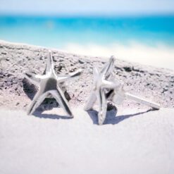 Pendientes ESTRELLA DE MAR Plata de Ley 925 REF 200 - Imagen 5