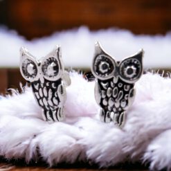 Pendientes Plata de Ley 925 BUHO REF 200 - Imagen 5