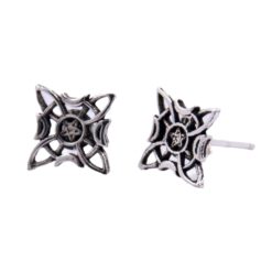 Pendientes Plata de Ley 925 NUDO DE BRUJA FASE LUNAS REF 290 - Imagen 5