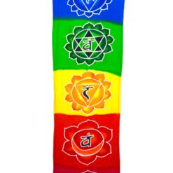 BANNER CHAKRA PINTADO ARCO IRIS MEDIUM 150X30CM REF 690-6 - Imagen 3
