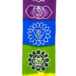 BANNER CHAKRA PINTADO ARCO IRIS SMALL 120X20CM REF 590-5 - Imagen 3
