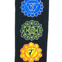 BANNER CHAKRA PINTADO NEGRO BIG 200X38CM REF 890 - 10 - Imagen 3