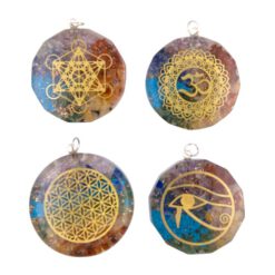 COLGANTE ORGONITA CHAKRAS 40 MM REF. 200 - Imagen 3