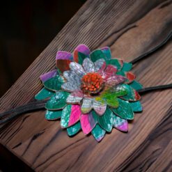 COLLAR CUERO FLOR REF 180-28 - Mod. 1 - Imagen 4