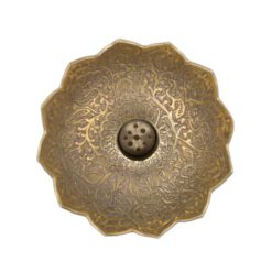 QUEMADOR PALO SANTO VELAS BRONCE LABRADO REF 1090 - Imagen 4