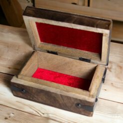 Caja madera con metal elefante 15x10 REF 390 - Imagen 3