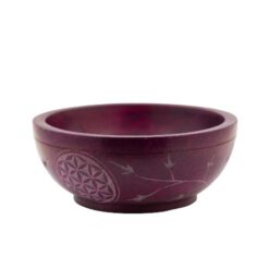 Cuenco 5" Piedra Lila Flor de la Vida REF 690 - Mod 01 - Imagen 3