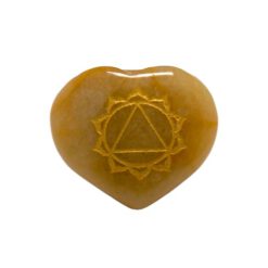 SET CORAZON MINERAL 7 CHAKRAS GRABADO REF 890 - Imagen 7