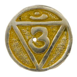 SET DE SIETE MINI QUEMADORES METAL LABRADO 7 CHAKRAS 4CM DIÁMETRO - Imagen 8