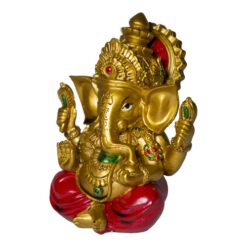 Figura Ganesh 12cms - Dorada - Imagen 3