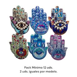 Imán cerámica Mano de Fátima 6x8cms - Imagen 3