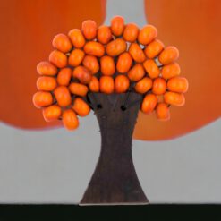 IMÁN ÁRBOL DE LA VIDA REF 080 - Mod  26 Naranja