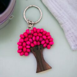 LLAVERO ÁRBOL DE LA VIDA REF 080 - Mod  19 Rosa