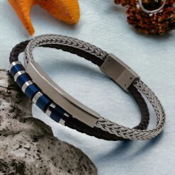 Pulsera Acero Hombre Mod 40