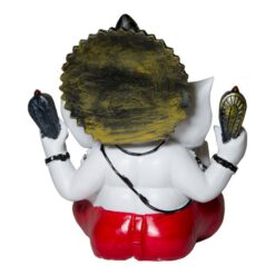 Figura Ganesh 12cms - Roja Blanca - Imagen 3