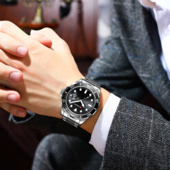 RELOJ CURREN HOMBRE M8388 NEGRO-PLATA - Imagen 3