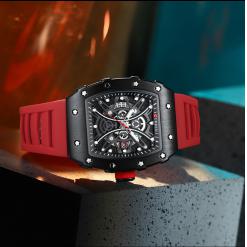 RELOJ CURREN HOMBRE M8438 ROJO - Imagen 3