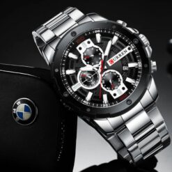 RELOJ CURREN HOMBRE M8336 PLATEADO - Imagen 4