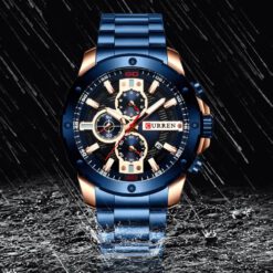 RELOJ CURREN HOMBRE M8336 AZUL - Imagen 6
