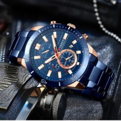 RELOJ CURREN HOMBRE M8417 AZUL - Imagen 5