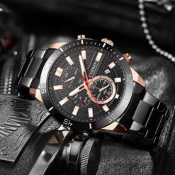 RELOJ CURREN HOMBRE M8417 NEGRO - Imagen 3