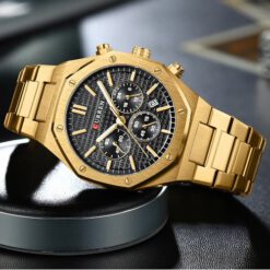 RELOJ CURREN HOMBRE M8440 DORADO - Imagen 5
