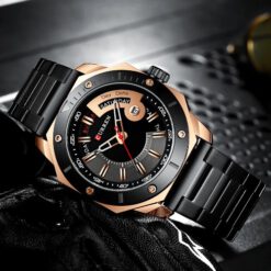 RELOJ CURREN HOMBRE M8344 NEGRO - Imagen 5