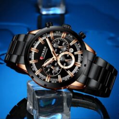 RELOJ CURREN HOMBRE M8355 NEGRO - Imagen 5