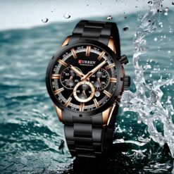 RELOJ CURREN HOMBRE M8355 NEGRO - Imagen 3