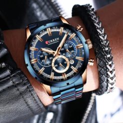 RELOJ CURREN HOMBRE M8355 AZUL - Imagen 3