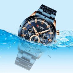 RELOJ CURREN HOMBRE M8355 AZUL - Imagen 4