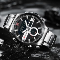 RELOJ CURREN HOMBRE M8384 PLATEADO - Imagen 4