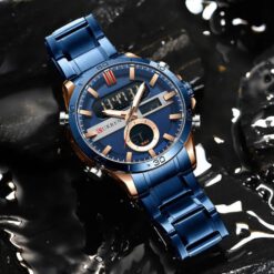 RELOJ CURREN HOMBRE M8384 AZUL - Imagen 5