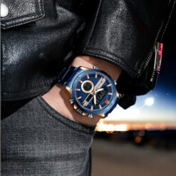 RELOJ CURREN HOMBRE M8384 AZUL - Imagen 3