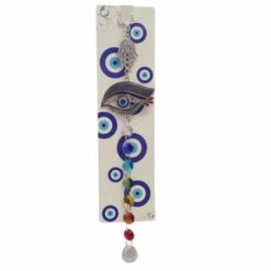 Colgador Ojo Turco 30cm Piedras 7 chakras - Ojo